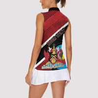 Personalized Trinidad and Tobago Archery Women Sleeveless Polo Shirt Archery On The Move