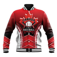 Custom Canada Baseball Baseball Jacket Go Champion The Maple Leaf