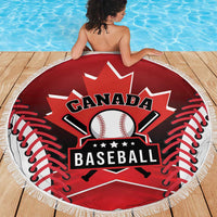 Canada Baseball Beach Blanket Go Champion The Maple Leaf