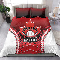 Canada Baseball Bedding Set Go Champion The Maple Leaf