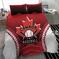 Canada Baseball Bedding Set Go Champion The Maple Leaf
