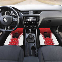 Canada Baseball Car Mats Go Champion The Maple Leaf
