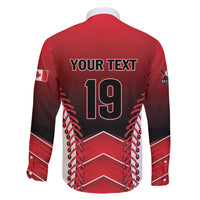 Custom Canada Baseball Family Matching Short Sleeve Bodycon Dress and Hawaiian Shirt Go Champion The Maple Leaf