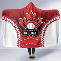 Canada Baseball Hooded Blanket Go Champion The Maple Leaf