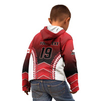 Custom Canada Baseball Kid Hoodie Go Champion The Maple Leaf