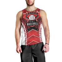 Custom Canada Baseball Men Tank Top Go Champion The Maple Leaf