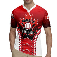 Custom Canada Baseball Rugby Jersey Go Champion The Maple Leaf