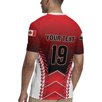 Custom Canada Baseball Rugby Jersey Go Champion The Maple Leaf