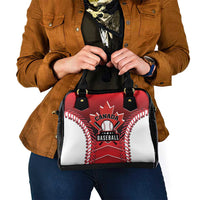Canada Baseball Shoulder Handbag Go Champion The Maple Leaf