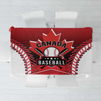 Canada Baseball Tablecloth Go Champion The Maple Leaf