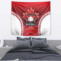 Canada Baseball Tapestry Go Champion The Maple Leaf