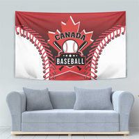 Canada Baseball Tapestry Go Champion The Maple Leaf