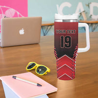 Custom Canada Baseball Tumbler With Handle Go Champion The Maple Leaf