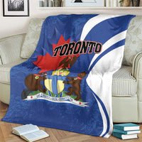 Canada Toronto Blanket Maple Leaf Diversity Our Strength