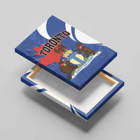 Canada Toronto Canvas Wall Art Maple Leaf Diversity Our Strength