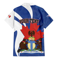 Personalised Canada Toronto Family Matching Mermaid Dress and Hawaiian Shirt Maple Leaf Diversity Our Strength