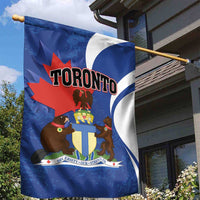 Canada Toronto Garden Flag Maple Leaf Diversity Our Strength