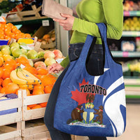 Canada Toronto Grocery Bag Maple Leaf Diversity Our Strength