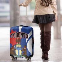 Canada Toronto Luggage Cover Maple Leaf Diversity Our Strength