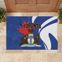 Canada Toronto Rubber Doormat Maple Leaf Diversity Our Strength