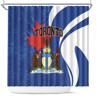 Canada Toronto Shower Curtain Maple Leaf Diversity Our Strength