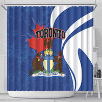 Canada Toronto Shower Curtain Maple Leaf Diversity Our Strength