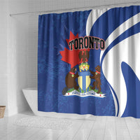 Canada Toronto Shower Curtain Maple Leaf Diversity Our Strength