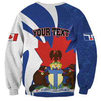 Personalised Canada Toronto Sweatshirt Maple Leaf Diversity Our Strength