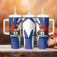 Personalised Canada Toronto Tumbler With Handle Maple Leaf Diversity Our Strength