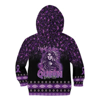Personalized Native American Lupus Girl Kid Hoodie Fight Like a Queen
