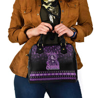 Native American Lupus Girl Shoulder Handbag Fight Like a Queen