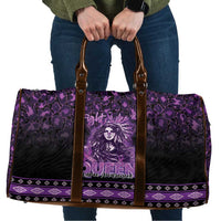 Native American Lupus Girl Travel Bag Fight Like a Queen