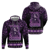 Personalized Native American Lupus Girl Zip Hoodie Fight Like a Queen