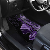 Personalized African Lady Lupus Awareness Car Mats Fight Support Cure