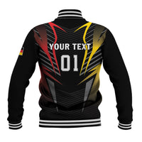 Personalized Germany 2024 Football Baseball Jacket DFB Team Black Version - Wonder Print Shop