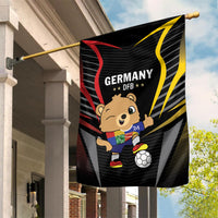 Germany 2024 Football Garden Flag DFB Team Black Version - Wonder Print Shop