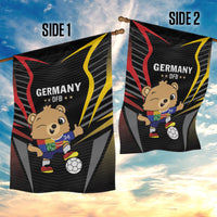 Germany 2024 Football Garden Flag DFB Team Black Version - Wonder Print Shop