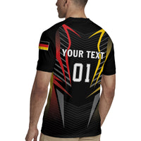 Personalized Germany 2024 Football Rugby Jersey DFB Team Black Version - Wonder Print Shop