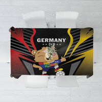 Germany 2024 Football Tablecloth DFB Team Black Version - Wonder Print Shop