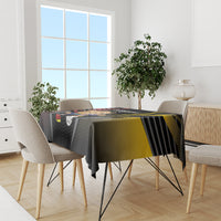 Germany 2024 Football Tablecloth DFB Team Black Version - Wonder Print Shop