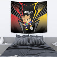 Germany 2024 Football Tapestry DFB Team Black Version - Wonder Print Shop