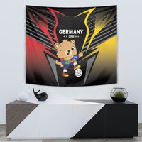 Germany 2024 Football Tapestry DFB Team Black Version - Wonder Print Shop