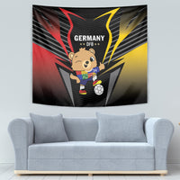 Germany 2024 Football Tapestry DFB Team Black Version - Wonder Print Shop