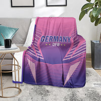 Germany 2024 Football Blanket DFB Team Pink Version