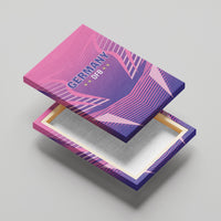 Germany 2024 Football Canvas Wall Art DFB Team Pink Version - Wonder Print Shop