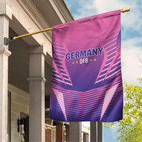 Germany 2024 Football Garden Flag DFB Team Pink Version - Wonder Print Shop
