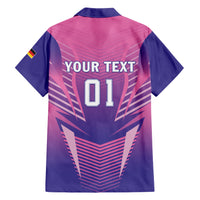Personalized Germany 2024 Football Hawaiian Shirt DFB Team Pink Version - Wonder Print Shop