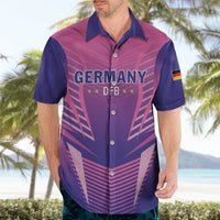 Personalized Germany 2024 Football Hawaiian Shirt DFB Team Pink Version - Wonder Print Shop