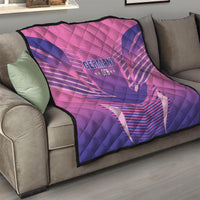 Germany 2024 Football Quilt DFB Team Pink Version - Wonder Print Shop