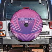 Germany 2024 Football Spare Tire Cover DFB Team Pink Version - Wonder Print Shop